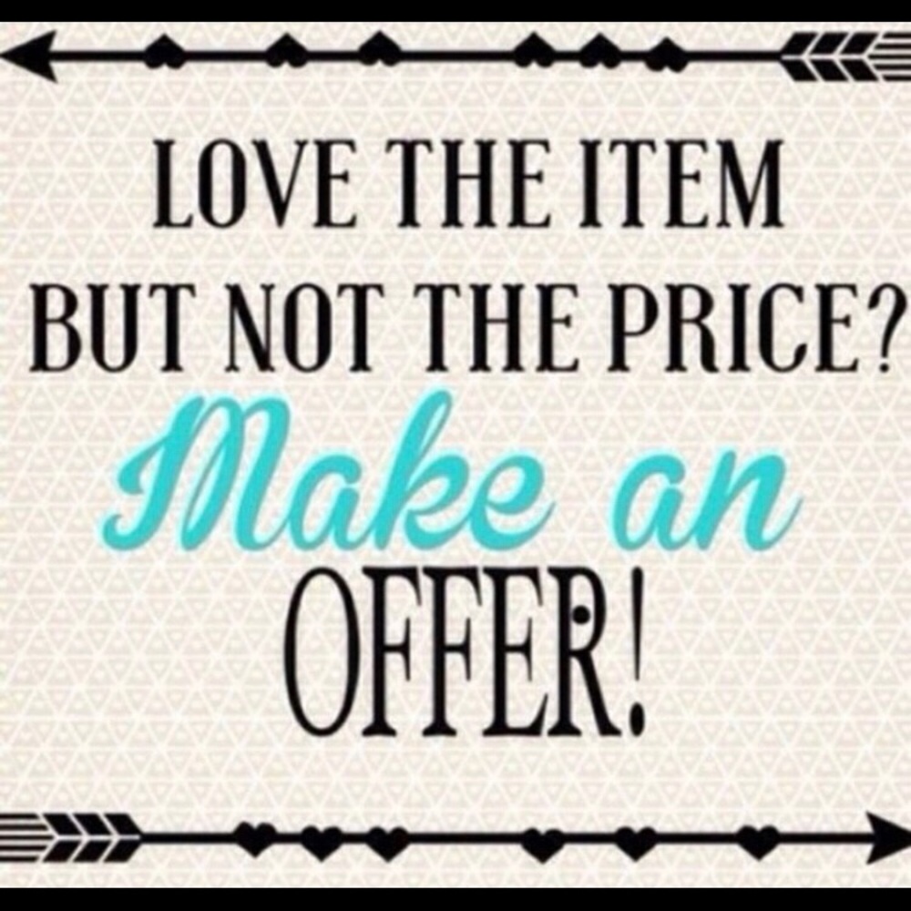 Make offers, make bundles! 🙌🏽♥️♥️